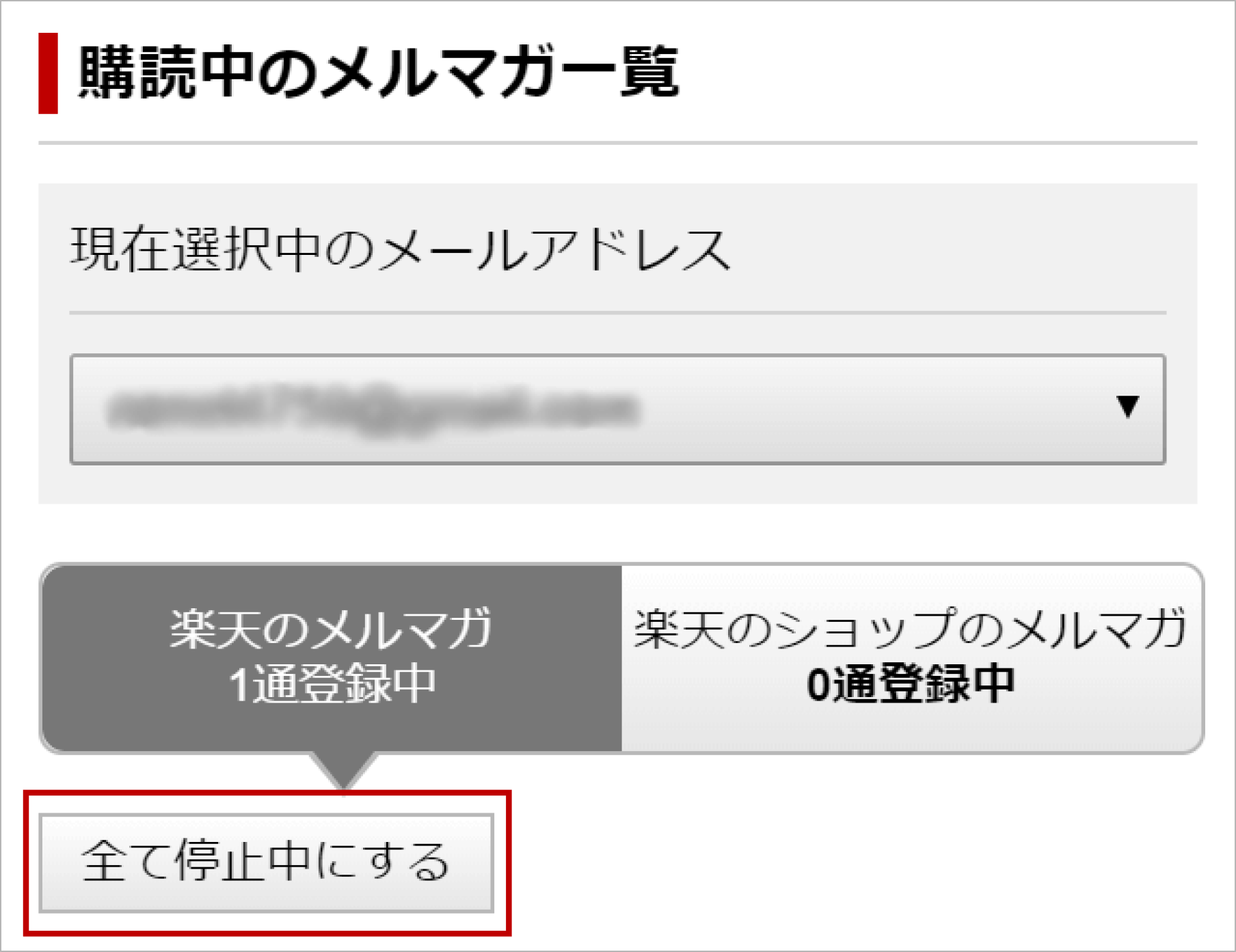 購読中のメルマガ一覧